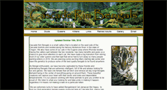 Desktop Screenshot of cascaderimbengals.com
